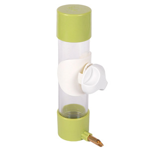 Bouteille d'eau automatique pour oiseaux avec long bec en cuivre pour perroquets et calopsittes, mangeoire en plastique réutilisable - Product Image 2