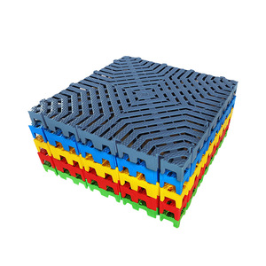 Touran Car Wash Floor Mat 3cm Thick Plastic Geometric Non-Slip Square Industrial Grating - Product Image 2