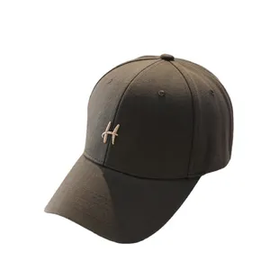 Casquette de baseball pour hommes, unisexe, 6 panneaux, beige, personnalisé, broderie 3d, vierge, golf, sport, papa