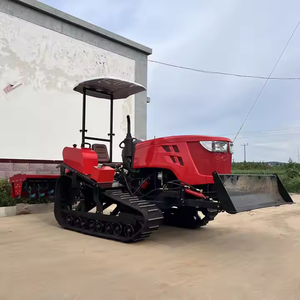 Traktor Crawler China Terkenal 50HP 80HP 100HP untuk Peralatan Pemotong Rumput, Pembajak, dan Pengangkut Ember Amfibi dengan Sistem Pompa - Product Image 6