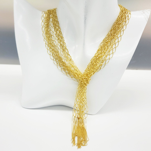 Collier ras du cou Lariat en or massif 18 carats pour femme 35mm Bijoux fins de créateur sans fermoir - Product Image 2