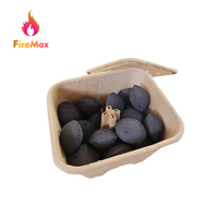 Barbecue jetable FireMagic en bambou biodégradable de haute qualité, fabriqué à la machine, avec charbon de bois écologique et sécurité flamme garantie