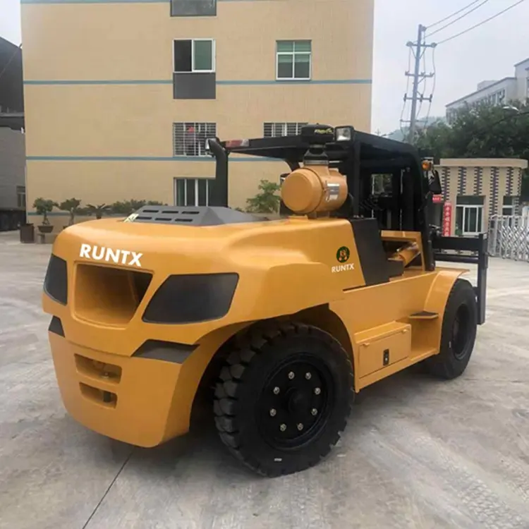 Cina Baru 3 M 5 M 10 Ton Forklift Diesel dengan Sideshift