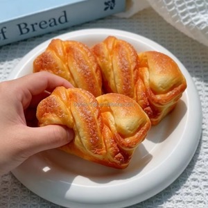Coussin en PU de 15 cm en forme de brique, pain au beurre, extra doux, à récupération lente, jouet anti-stress, jouet alimentaire de simulation, décoration de cuisine - Product Image 4