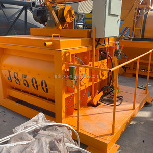 JS500 Betonmischer mit Doppelwelle 25m³ pro Stunde Elektrische Zementmischmaschine zum Fabrikpreis - Product Image 4