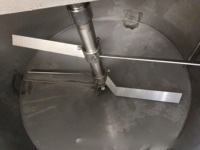 Mélangeur à Cisaillement Élevé Prix Usine - Cuve de Mélange en Acier Inoxydable 304/316L avec Agitateur, Cuve de Refroidissement à Double Enveloppe pour Mélange de Savon Cosmétique