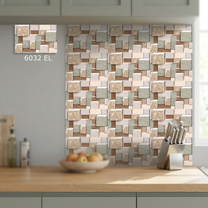 Vistaar Marque de luxe 250x375mm Carreaux muraux extérieurs brillants 10x15 Classique 25x37.5 Brique réfractaire émaillée en céramique numérique 100% - Product Image 4