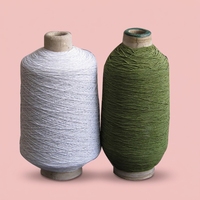 Fil de coton naturel recouvert de spandex LOONG 1120D/1680D+42 #   Justaucorps de danse super extensible pour spectacle de cirque et scène