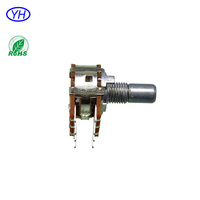 Échantillons gratuits amplificateur audio vidéo 16mm 10k 100k potentiomètre rotatif alps RK163G alpha RV16 cds radio ohm potentiomètre