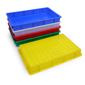 Boîte de rangement pour assiettes rectangulaires en plastique avec couvercle, produit de caisse en forme de rectangle en Chine, vente en gros - Product Image 3