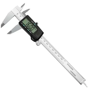 DITRON Digital Vernier Caliper Large LCD Screen <strong>Measuring</strong> Caliper <strong>Gauge</strong> Stainless Steel Micrometer <strong>Measuring</strong> <strong>Tool</strong> - Product Image 1