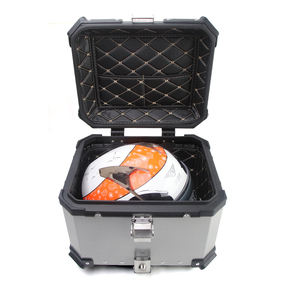 45L/55L/65L <span class=keywords><strong>motorbox</strong></span> aluminio lujo motocicleta accesorios cola cajas impermeable caso motocicleta Top Box - Product Image 2