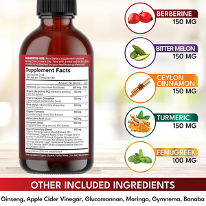 Integratore Liquido di Berberina OEM a Marchio Privato ad Alta Purezza per il Supporto Digestivo e la Gestione della Glicemia - Product Image 2