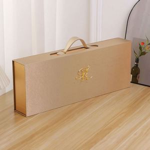 New Eco-Friendly Grey Board Gold Handbag Candy Graduation Book <b>Gift</b> <b>Box</b> Self Erecting Bronzing UV Printing <b>Gift</b> & Craft - Product Image 4