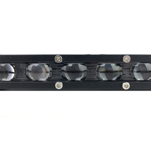 ไฟส่องสว่างสำหรับรถยนต์แบบแถวเดียวขนาด 7 นิ้ว 60 วัตต์ 6LED พร้อมเลนส์ลำแสงสูง สำหรับใช้งานกลางแจ้งและออฟโรด แรงดันไฟฟ้า DC 10-30V - Product Image 4