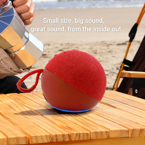 Mini Altavoz Inalámbrico 5.1 con Subwoofer RGB de Sonido Vibrante, para Interiores y Exteriores, con Baterí<span class=keywords><strong>a</strong></span>, Logotipo OEM Personalizado, Compatible con <span class=keywords><strong>Echo</strong></span> <span class=keywords><strong>Dot</strong></span> - Product Image 4