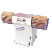 Polisseuse à bois à double brosse-Machine manuelle pour la finition des escaliers et des surfaces planes des meubles
