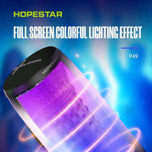 Haut-parleur sans fil P49 <span class=keywords><strong>de</strong></span> marque tendance pour influenceurs, avec lumière ambiante RGB, subwoofer, petite taille, sortie 10W, pour usage domestique - Product Image 4