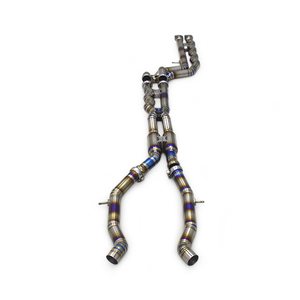 Tubo Intermedio de Longitud Igual para BMW M3/M4 F80/F82 3.0T 2014-2019, Tubo de Escape Boska Racing M3 de Titanio de 70 mm/2.75 Pulgadas, Tubos en X - Product Image 1
