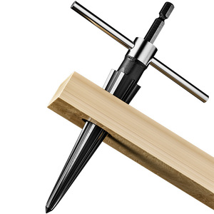 Alésoir conique en acier rapide HSS, tige hexagonale droite, outil manuel pour le travail du bois et le perçage de précision des métaux - Product Image 3