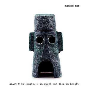 Offre Spéciale achats en gros résine <span class=keywords><strong>aquarium</strong></span> ornements d'<span class=keywords><strong>aquarium</strong></span> ananas pieuvre frères décoration pour poisson nager - Product Image 6