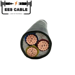 Câble d'alimentation en cuivre à 3 conducteurs YJV 3*6mm2 10 16 25 35 50 70 95mm2, 120mm2 Basse Tension 0.6/1KV Isolation XLPE PVC N2XY <span class=keywords><strong>R02V</strong></span> - Product Image 3