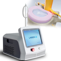 Équipement de chirurgie de la colonne vertébrale à décompression discale laser percutanée, machine de thérapie laser PLDD 980nm+1470nm