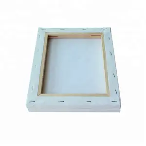 Professionelle 30*60cm 280g baumwolle blank stoff mini gestreckt leinwand mit 1,8*3,0 cm Kiefer holz bar