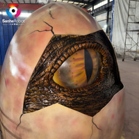 Œufs de dinosaure animatroniques personnalisables, yeux robotisés pour œufs de dinosaure, yeux de dinosaure pour parc à thème