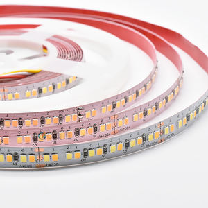 24 В 8 мм 196 светодиодов/м <span class=keywords><strong>Smd</strong></span> 2835 Светодиодная лента светло-красная клейкая Двухцветная светодиодная лента холодный белый и теплый белый для коммерческого использования - Product Image 5