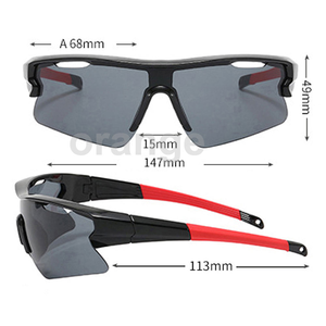 Lunettes de soleil sport <span class=keywords><strong>pas</strong></span> chères, protection UV400 pour le cyclisme, la conduite, la pêche, la mode masculine, les activités de plein air et le vélo - Product Image 2