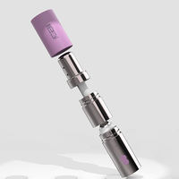 Flacon d'huile essentielle à bille 2 en 1, inhalateur nasal, emballage de flacon de parfum à bille