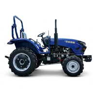 Livraison Gratuite Tracteurs Agricoles 70HP 80HP à Charrue, Moteur Diesel Puissant, Boîte de Vitesses Hydraulique