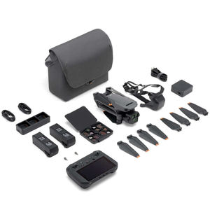 DJI Mavic <span class=keywords><strong>3</strong></span> Fly More Combo DJI RC Pro Drone dengan Kamera Hasselblad 4/<span class=keywords><strong>3</strong></span> CMOS, Jarak Terbang 10KM, Waktu Terbang 22 Menit, Drone Profesional Tersedia - Product Image 1
