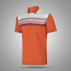 Polo de golf décontracté en coton et polyester pour hommes, uniforme de travail de haute qualité, polo d'affaires, t-shirt - Product Image 2