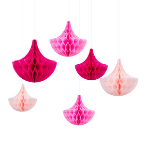 Bola de papel en forma de gota de agua, decoración de panal de abeja para fiesta de boda, decoración colgante, 8 pulgadas - Product Image 4