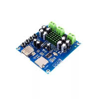   Module d'amplificateur TPA3116D2, carte d'amplificateur double 50W intégrée, lecteur de carte USB Flash Drive TF
