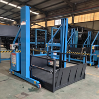Plateforme de chargement mobile robuste pour camions, 1600x2000mm, 3000kg, hydraulique