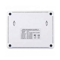 UPS Mini DC 25W 6000mAh Baterai Lithium yang Dapat Disesuaikan untuk CCTV & Router dengan Input 60/50Hz 110-240VAC