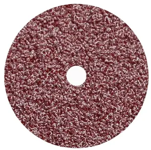 Disco de fibra de lijado de orificio circular de orificio cruzado de resina de todos los tamaños para pulir y moler