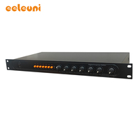 Anti-feedback Digital Frequency Shifter 6 Channel Phantom Power Active Metal Microphone Conference KTV Feedback LM-1100