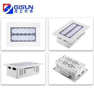 GISUN-lámpara <span class=keywords><strong>de</strong></span> techo empotrada para exteriores, luz LED impermeable <span class=keywords><strong>de</strong></span> nuevo diseño, para <span class=keywords><strong>estación</strong></span> <span class=keywords><strong>de</strong></span> Gas, 50, 100, 150 <span class=keywords><strong>y</strong></span> 200 W - Product Image 2