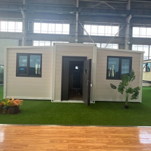 Casa Container Prefabbricata Espandibile Pronta per <span class=keywords><strong>la</strong></span> Spedizione con Cucina, Pannello Sandwich in Acciaio, Design Modulare per Uso Residenziale - Product Image 1