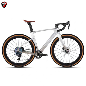 Bicicleta de Carretera de Fibra de Carbono TWITTER <span class=keywords><strong>GRAVEL</strong></span>-V3, Frenos de Disco Hidráulicos, Cambio Electrónico Inalámbrico, Cableado Interno, 24 Velocidades, 700C - Product Image 5