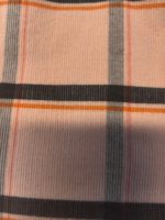 Tissu en velours côtelé 21 Wales 100 % coton de qualité supérieure, imprimé à carreaux, anti-boulochage, poids moyen, pour chemises et robes de filles et de garçons