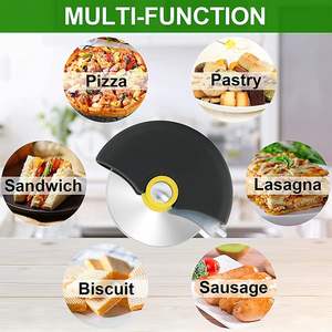 Outils à pizza Yuou, coupe-pizza rond en acier inoxydable écologique personnalisé, résistant au lave-vaisselle, avec logo - Product Image 3