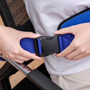 Cinturón de Seguridad para Silla de Ruedas OLF para Pacientes Mayores, Ajustable, Antideslizante, Correas de Fijación, Restricción de Pecho para Silla de Ruedas - Product Image 5