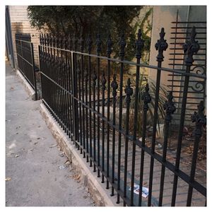 Puerta <span class=keywords><strong>de</strong></span> Hierro Forjado y Acero Inoxidable Prima, Diseño Artesanal para <span class=keywords><strong>Entrada</strong></span> <span class=keywords><strong>Exterior</strong></span> <span class=keywords><strong>de</strong></span> Villa - Product Image 3