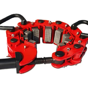 Abrazadera de seguridad para plataforma de perforación de campos petrolíferos API 8C 50-300kN carga 73-244mm OD 42CrMo Tubo de unión al ras de acero/Ajuste de collar de taladro - Product Image 1