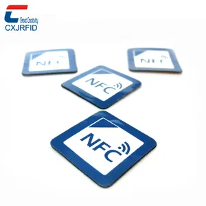 Custom design individual PIN code printing NFC chip RFID label in roll